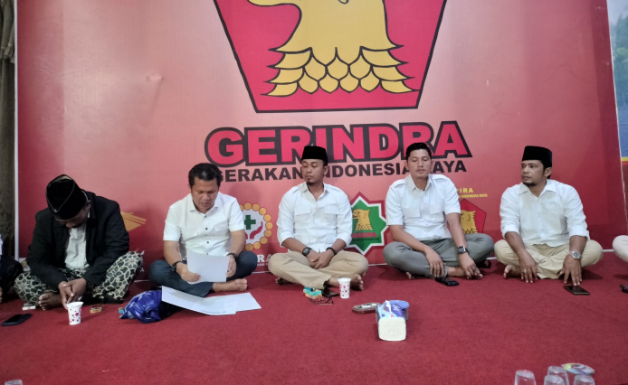 Komitmen DPC Partai Gerindra Pamekasan Mengawal Program Pemerintah
