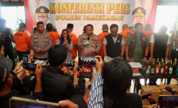Polres Pamekasan Ungkap 27 Kasus dalam Operasi Pekat Semeru 2025