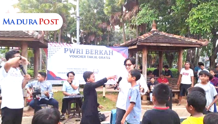 Pottara Coustic Meriahkan Bagi-Bagi Voucher Takjil PWRI Sumenep di Tajamara