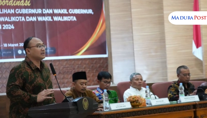 KPU Sumenep Hadiri Rakor Finalisasi Infografis Pilkada 2024