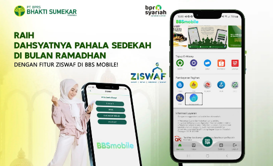 BPRS Bhakti Sumekar Permudah Sedekah dengan Fitur ZISWAF di BBS Mobile