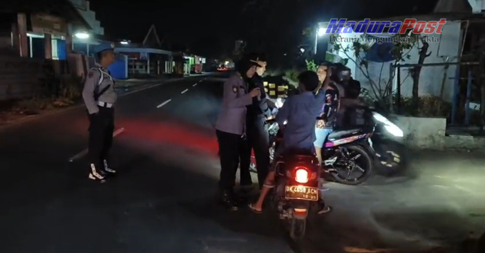 Kapolsek Pakong Berhasil Mengamankan 3 Unit R2 yang Terlibat Balap Liar