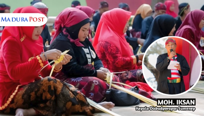 Disbudporapar Sumenep Angkat Kearifan Lokal Lewat Festival Ketupat 2025