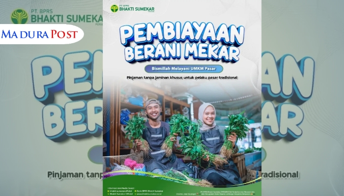 BPRS Bhakti Sumekar Luncurkan Program 'Pembiayaan Berani Mekar' untuk Dukung UMKM Pasar Tradisional