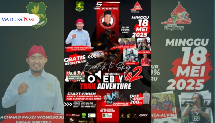 140 Peserta Siap Bertarung di Adventure Trail 2025 Sumenep, Termasuk Rider Perempuan