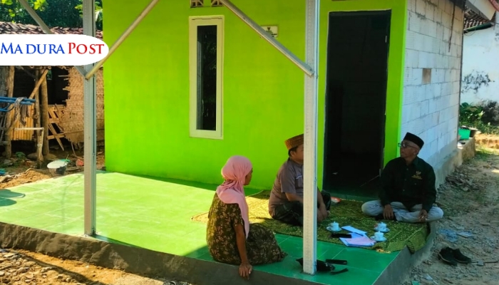 Air Mata Bahagia Janda Lansia di Rubaru Setelah Dapat Rumah Baru dari Baznas Sumenep