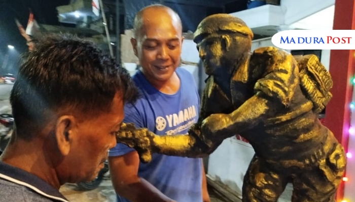 Guyub dan Rukun, Begini Kebersamaan Warga Kebunan Sumenep Sambut HUT ke-80 Kemerdekaan RI