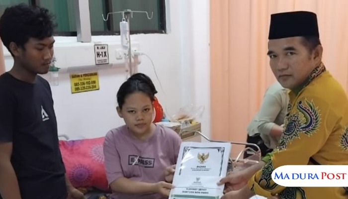 Baznas Sumenep Ringankan Perjuangan Ibu Asal Ra’as Melahirkan di RSUDMA