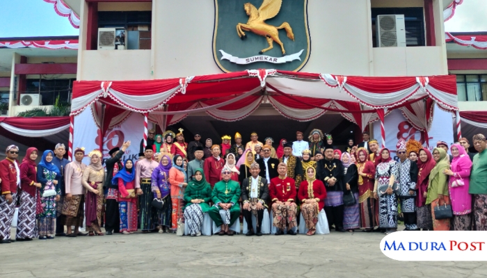 HUT ke-80 RI di Sumenep Hadirkan Nuansa Pakaian Adat Nusantara