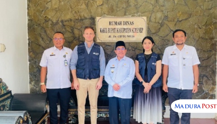 Wabup Sumenep Terima Perwakilan WHO Australia, Bahas Penanganan KLB Campak