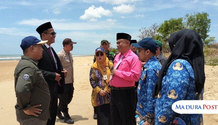 Disbudporapar Sumenep Dorong Optimalisasi Wisata Pantai Galung, Fokus ke Pokdarwis dan Penghijauan