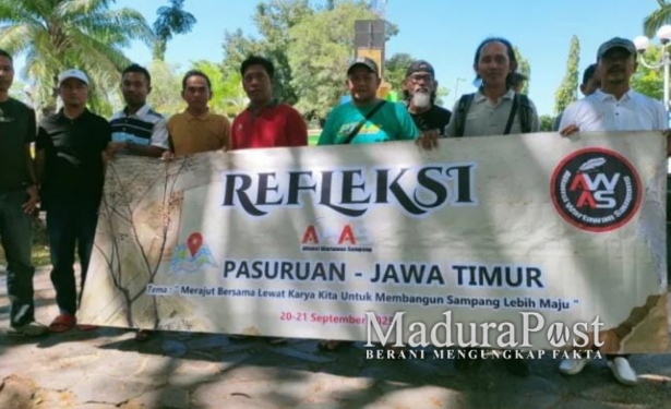 Aliansi Wartawan Sampang Gelar Refleksi di Pasuruan, Pererat Solidaritas dan Peran Pers