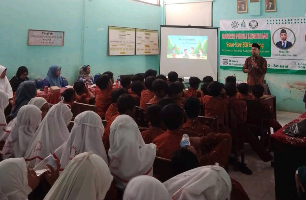 Mahasiswa UNIA Gelar Edukasi Peduli Lingkungan di SDN Somalang