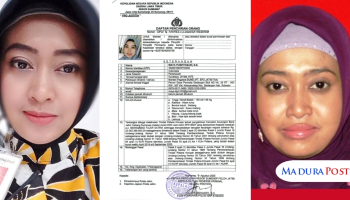 DPO Berganti Wajah? Misteri Foto Maya Puspitasari dalam Kasus Bank Jatim