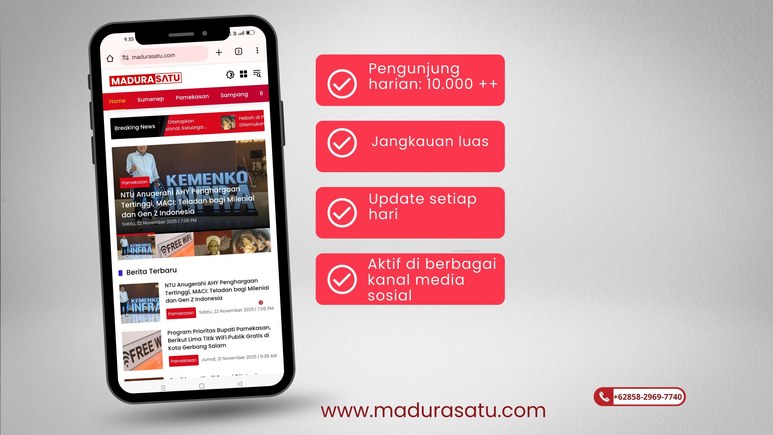 Madurasatu.com, Portal Berita Lokal yang Kian Diminati Pembaca Madura