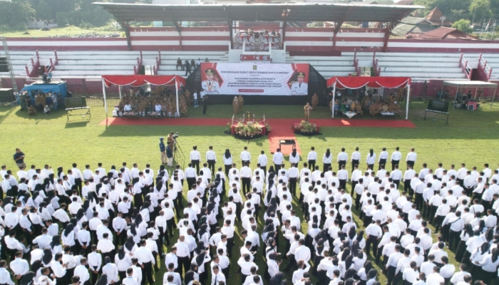 Bupati Fauzi Minta PPPK Paruh Waktu Jaga Etika dan Loyalitas: SK Ini Tanda Kepercayaan