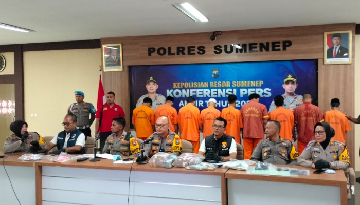 Kinerja Penegakan Hukum Meningkat, Polres Sumenep Beberkan Capaian 2025