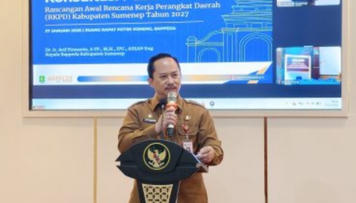 Bappeda Sumenep Buka Ruang Publik Bahas Arah Pembangunan RKPD 2027