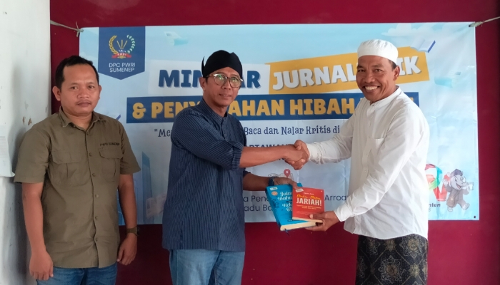 PWRI Sumenep Gelar Mimbar Jurnalistik, Dorong Budaya Baca dan Nalar Kritis Pelajar