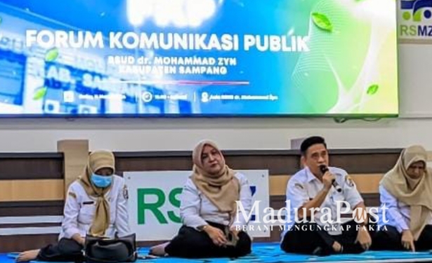 RSUD Sampang Gelar Forum Komunikasi Publik Libatkan LSM dan Insan Pers