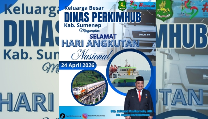 Disperkimhub Sumenep Peringati Hari Angkutan Nasional 2026