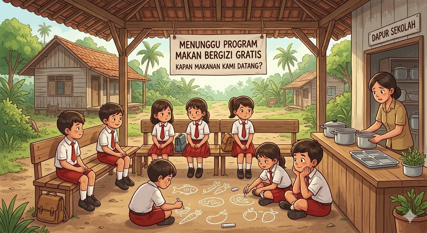 Ribuan Siswa dan Kelompok 3B di Jember Belum Menerima MBG