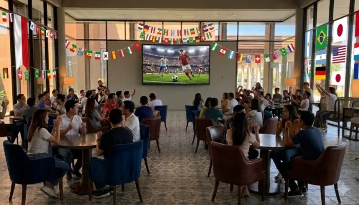 Nobar Piala Dunia 2026 Gratis, Myze Hotel Sumenep Ajak Warga Nikmati Sepak Bola Bersama