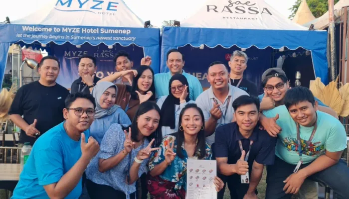 Sae Rassa Myze Hotel Sumenep Hadirkan Konsep Summer Forest di Madura Culture Festival