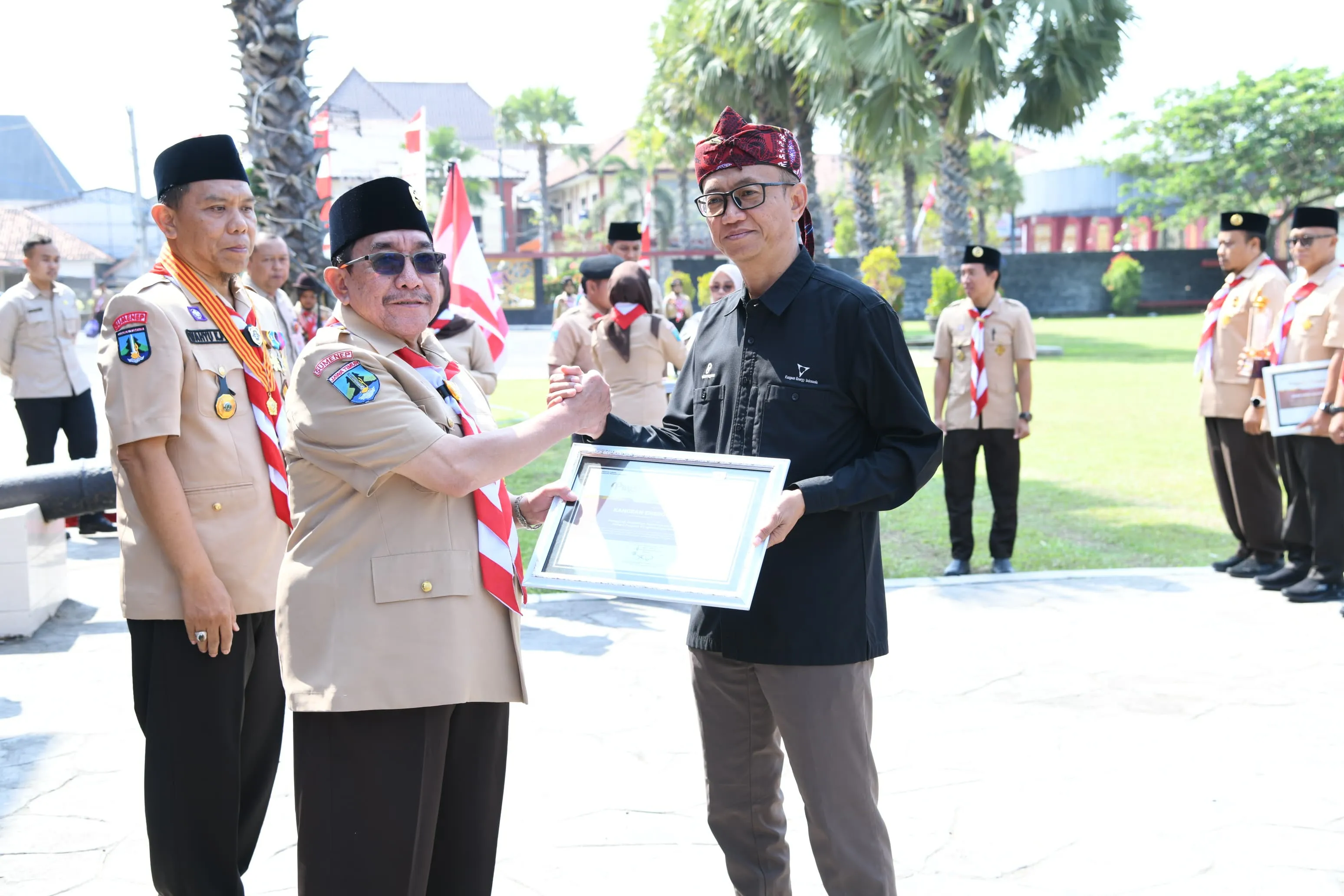 Kwarcab Pramuka Sumenep Apresiasi Kontribusi KEI di Kepulauan